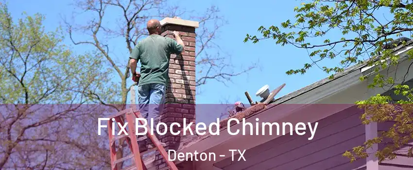 Fix Blocked Chimney Denton - TX