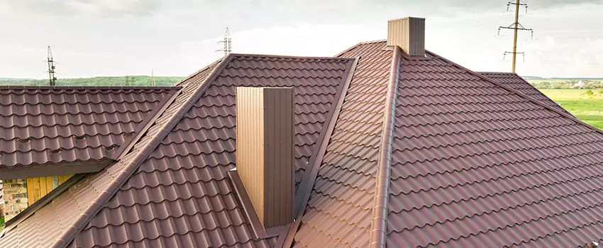 Residential Chimney Flashing Restoration in Denton, TX