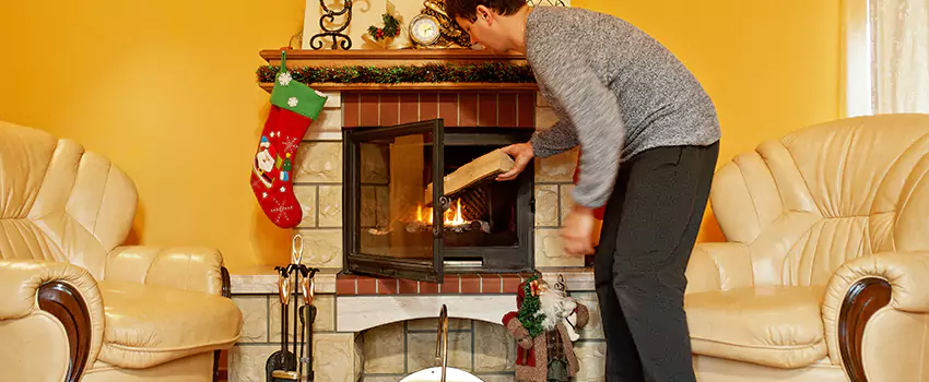 Gas to Wood-Burning Fireplace Conversion Services in Denton, Texas