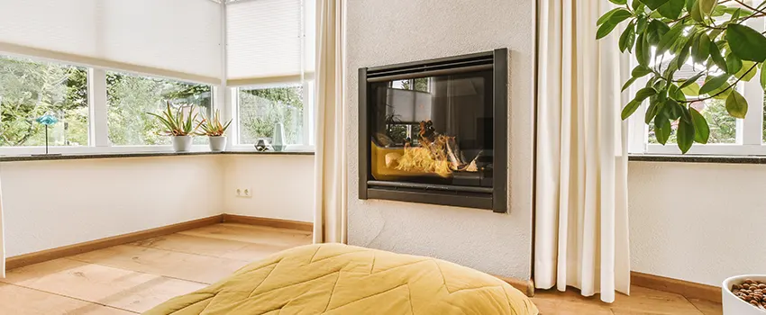 Residential Fireplace Ceramic Glass Installation in Denton, TX