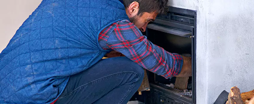 Gas Fireplace Inspection in Denton, Texas