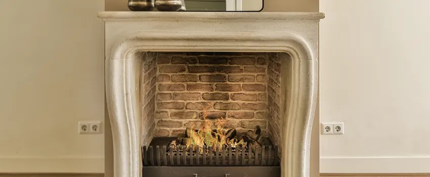 Vintage-style Fireplace Redesign in Denton, Texas