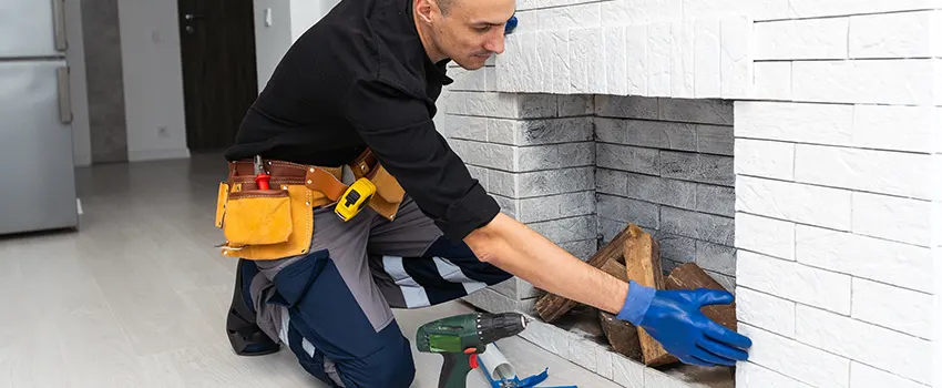 Fireplace Damaged Damper Frame Repair Services in Denton, Texas